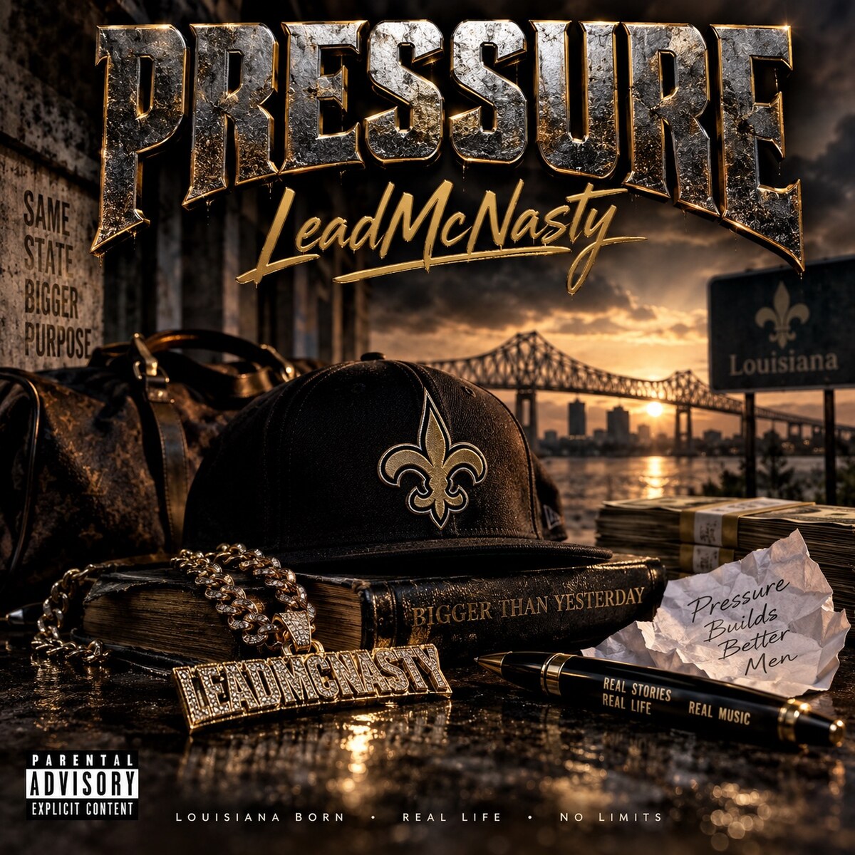 PRESSURE album cover by LeadMcNasty